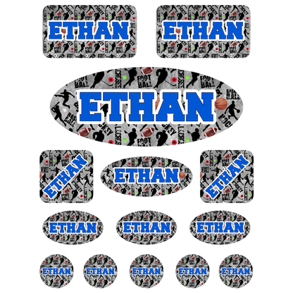 Cling It Assorted Shapes (9" x 12")