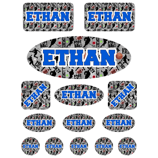 Cling It Assorted Shapes (9" x 12")