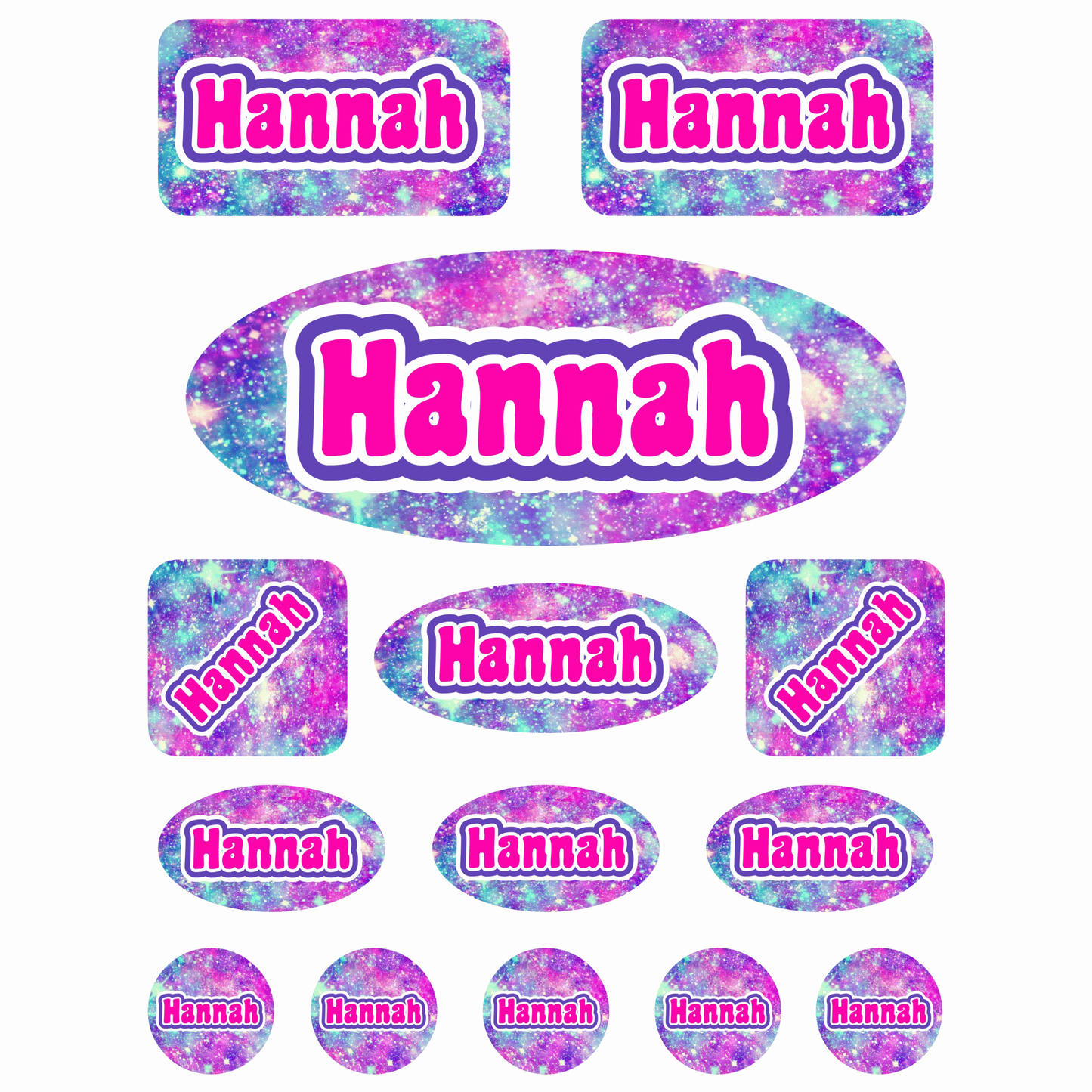 Cling It Assorted Shapes (9" x 12")