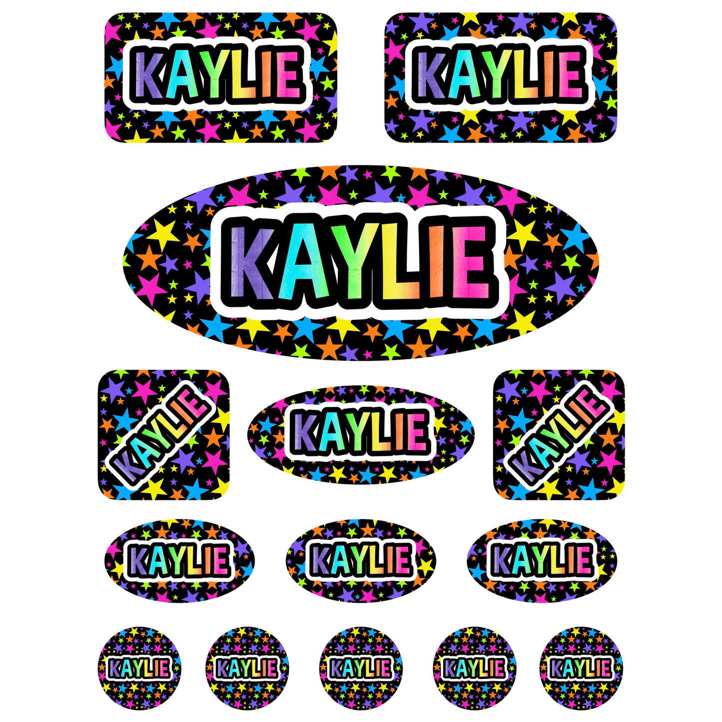 Cling It Assorted Shapes (9" x 12")