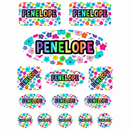 Cling It Assorted Shapes (9" x 12")