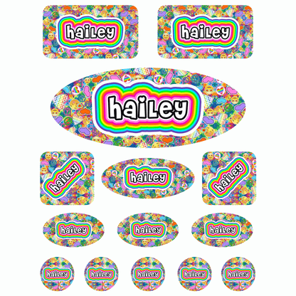 Cling It Assorted Shapes (9" x 12")