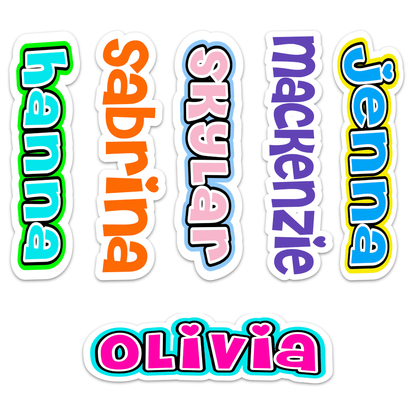 Cling It Word in Bubbly Font