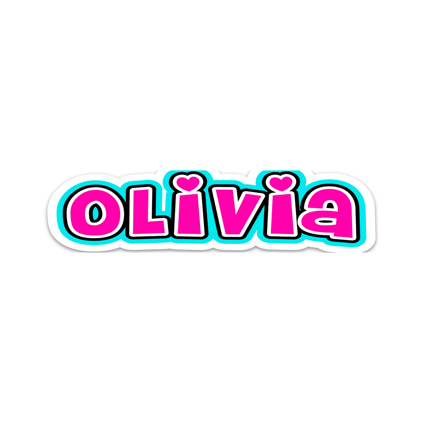 Cling It Word in Bubbly Font