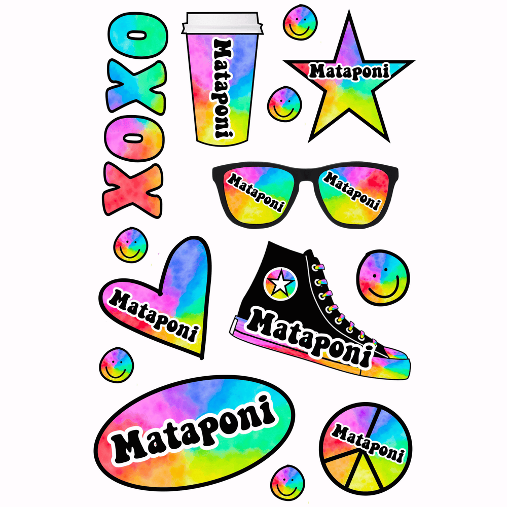 Cling It Sheet - CI 110P Watercolor