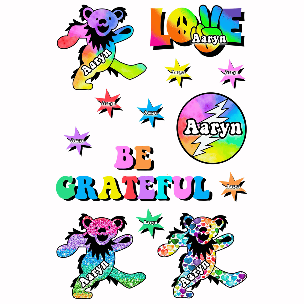 Cling It Sheet - CI 96P Be Grateful