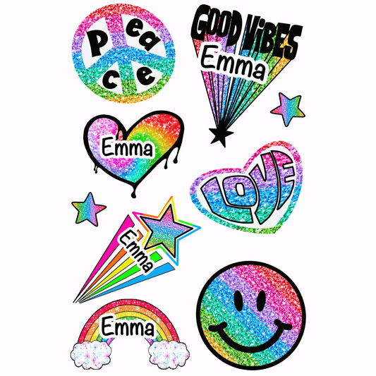 Cling It Sheet - CI 89P Glitter