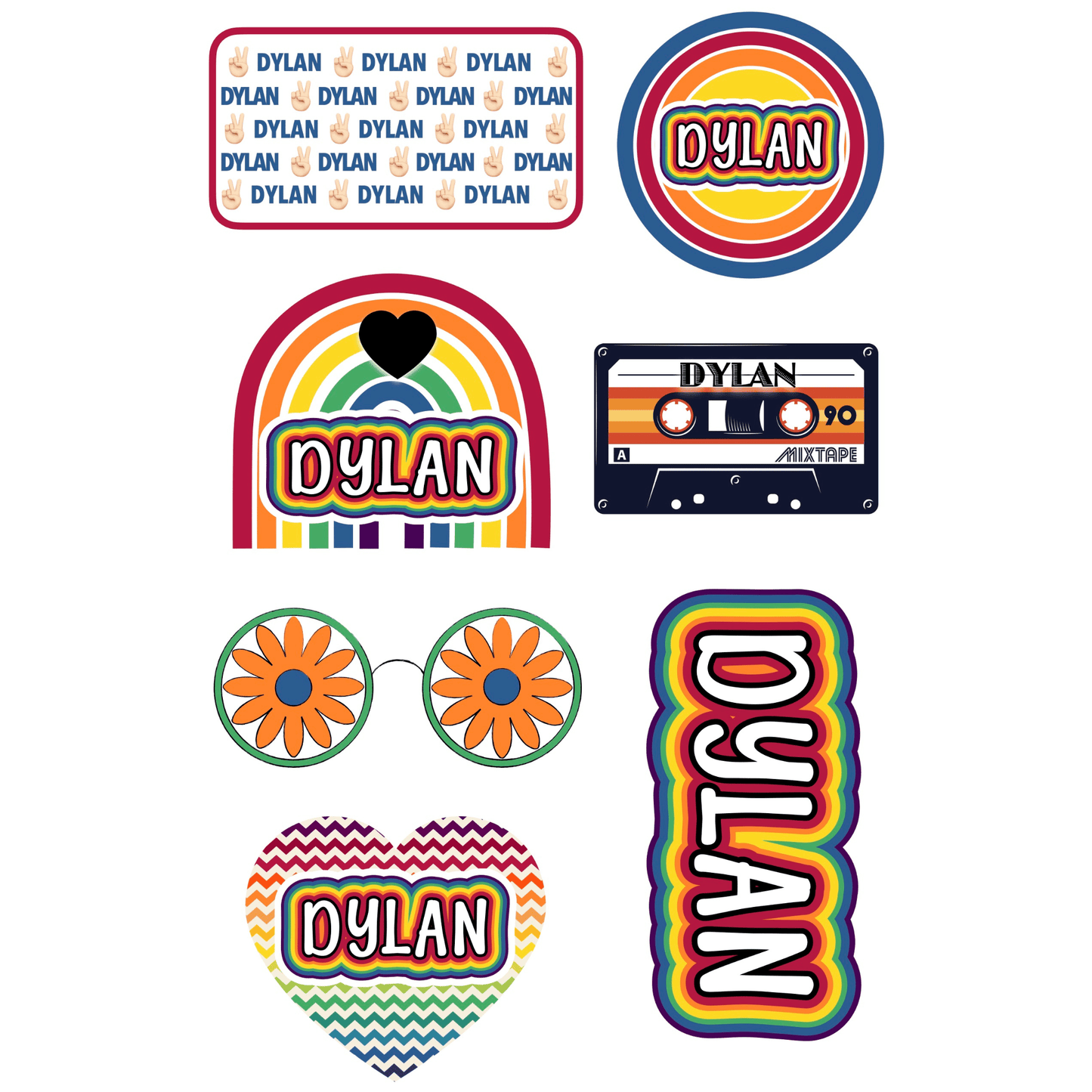 Cling It Sheet - CI 70P Good Vibes