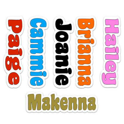 Cling It Word in Disco Font