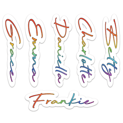 Cling It Word in Frankie Font