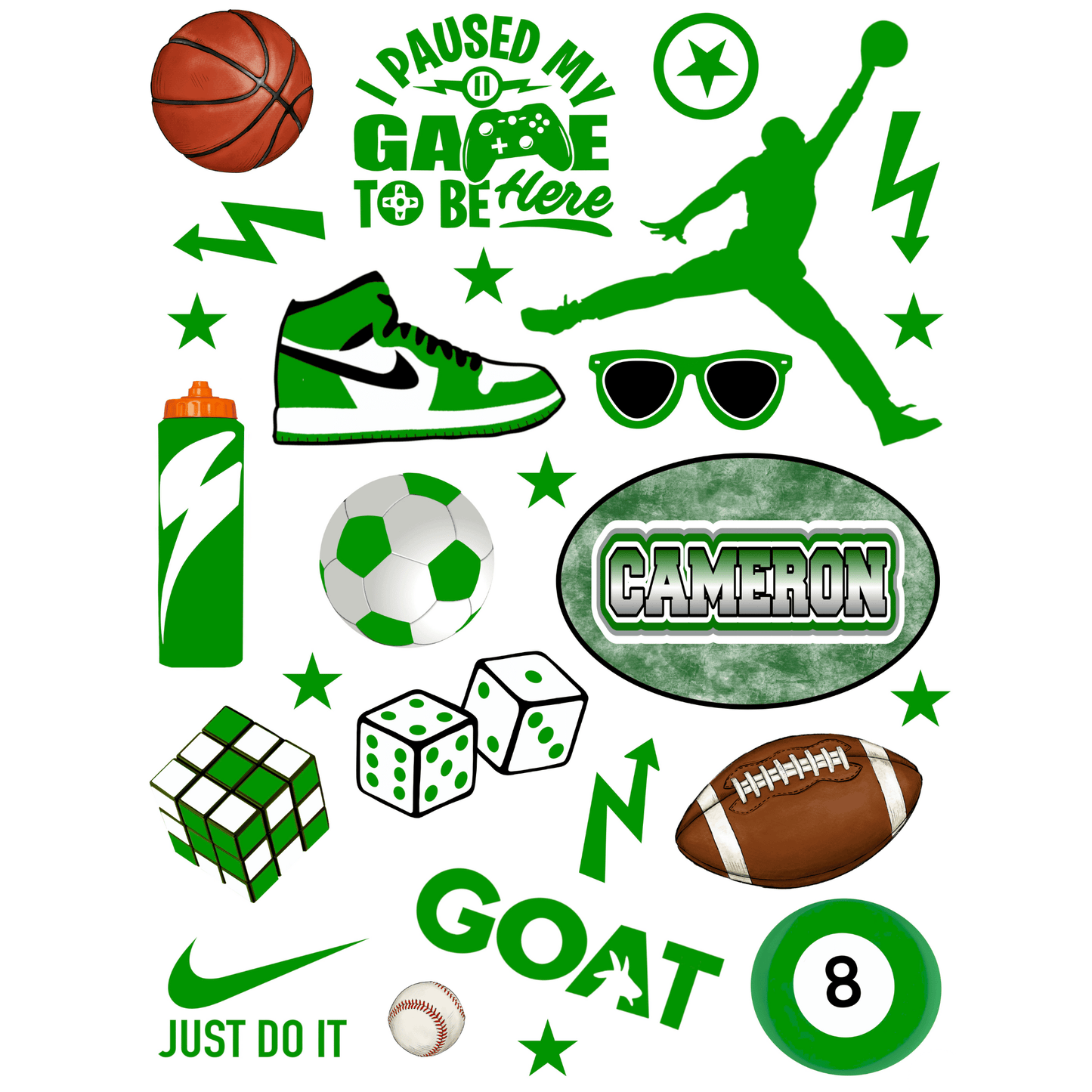 Cling It Sheet - CI 350 Boy (9x12)