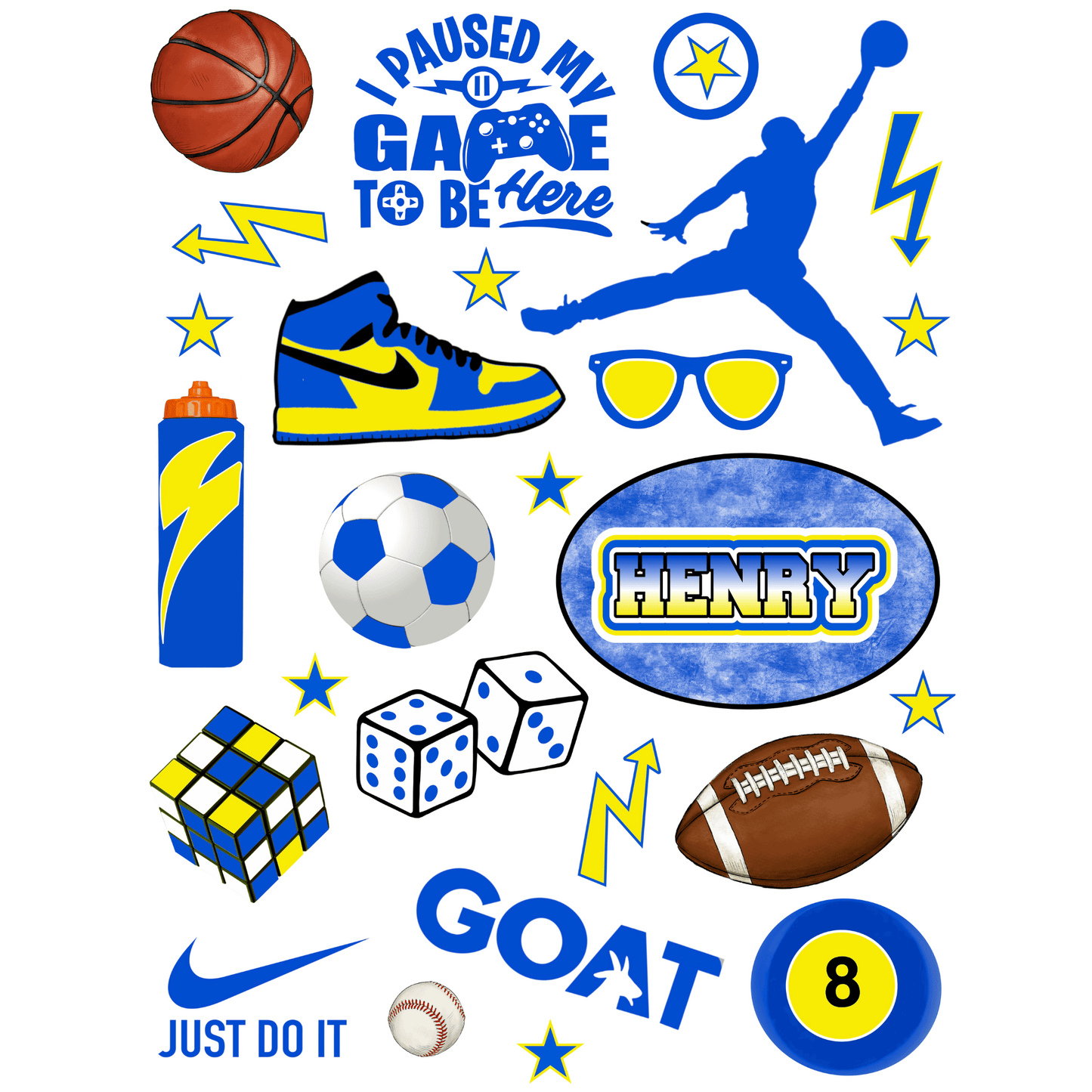 Cling It Sheet - CI 350 Boy (9x12)