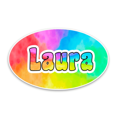 Personalized Cling It Oval