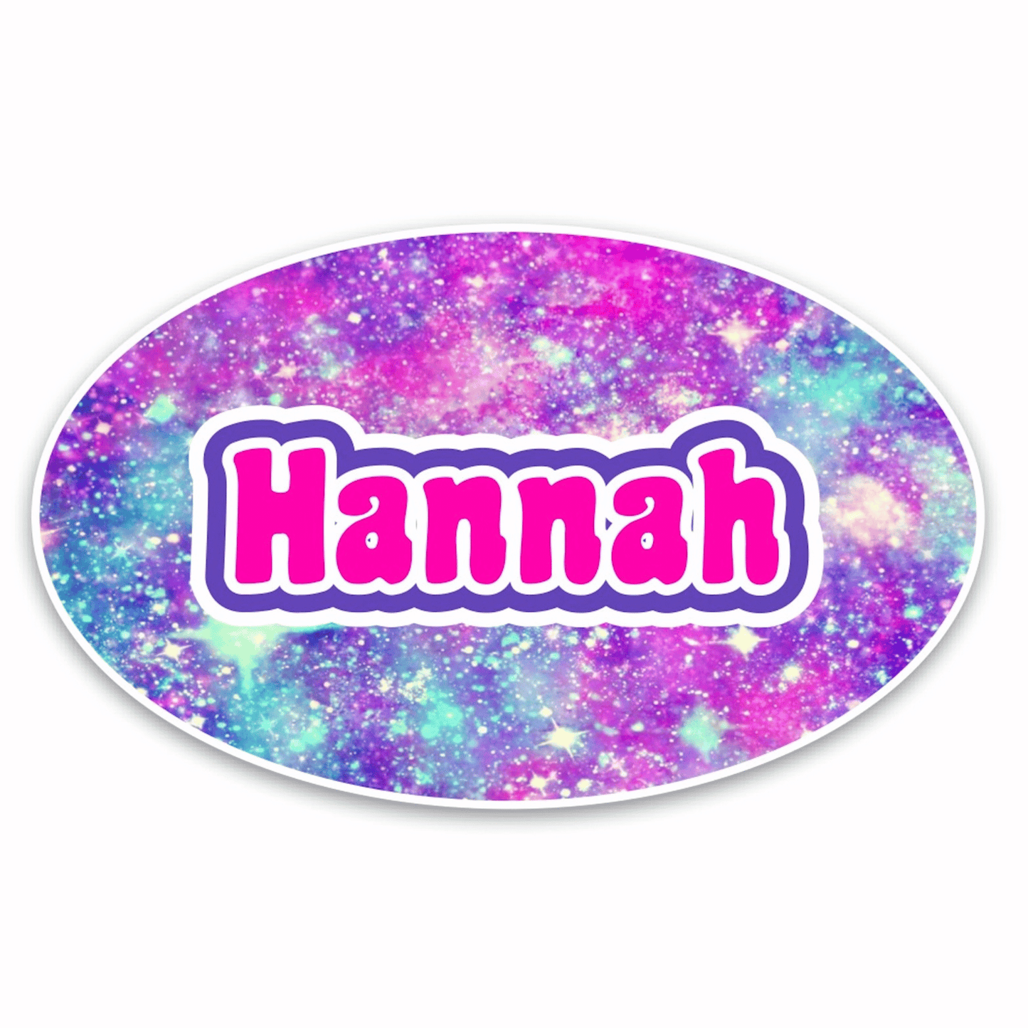 Personalized Cling It Oval