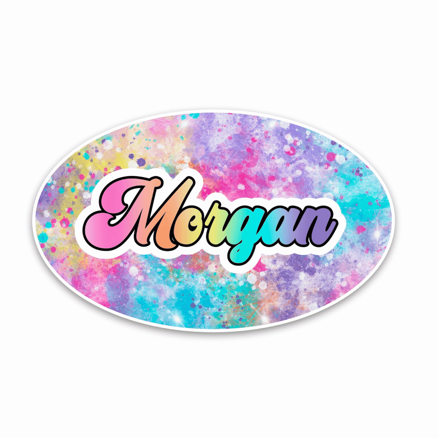 Personalized Cling It Oval