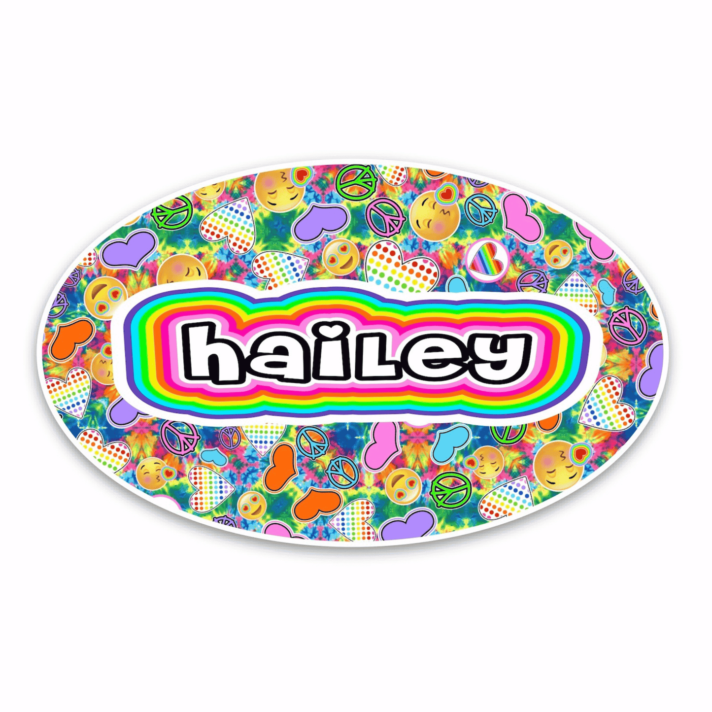 Personalized Cling It Oval