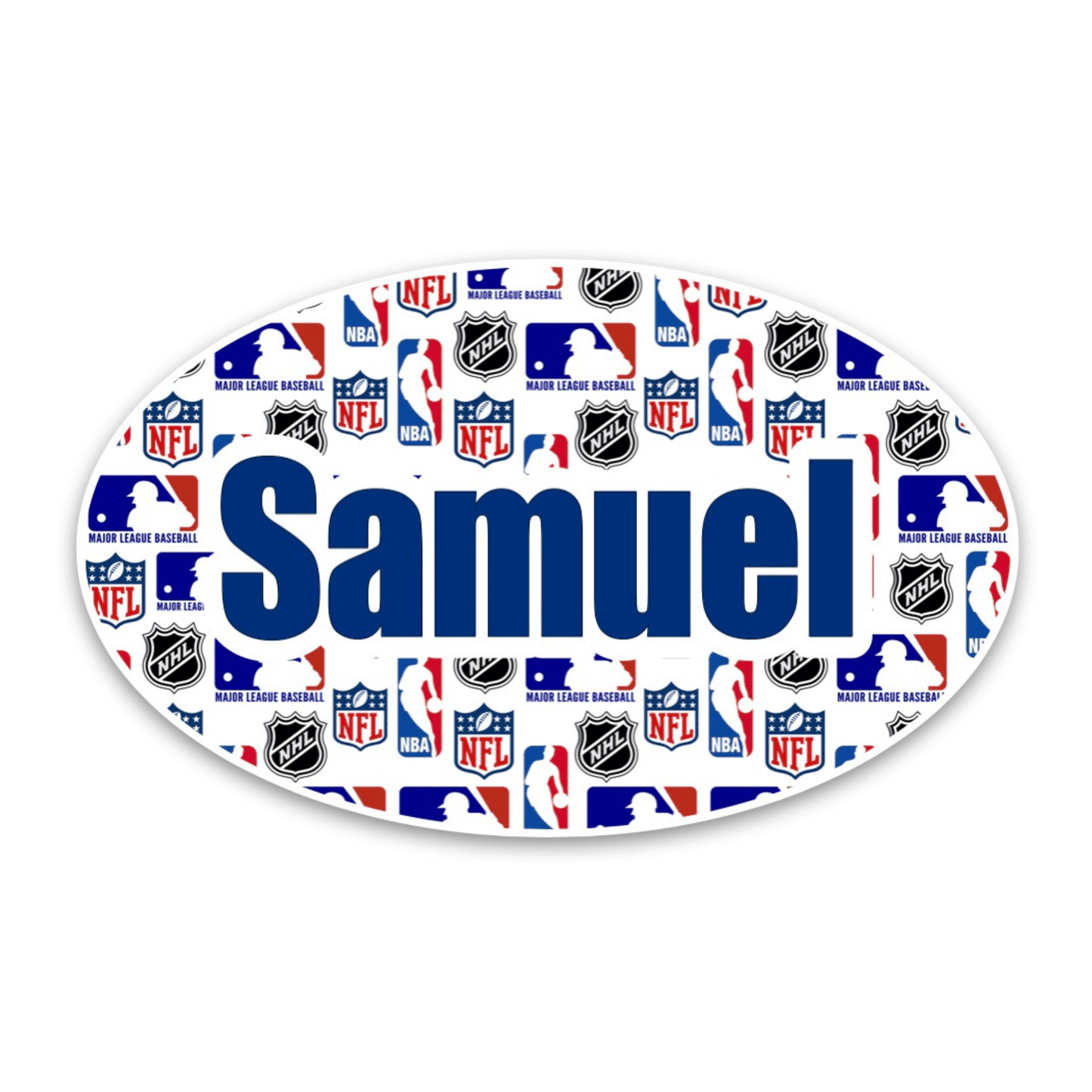 Personalized Cling It Oval