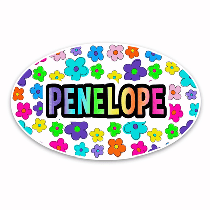Personalized Cling It Oval