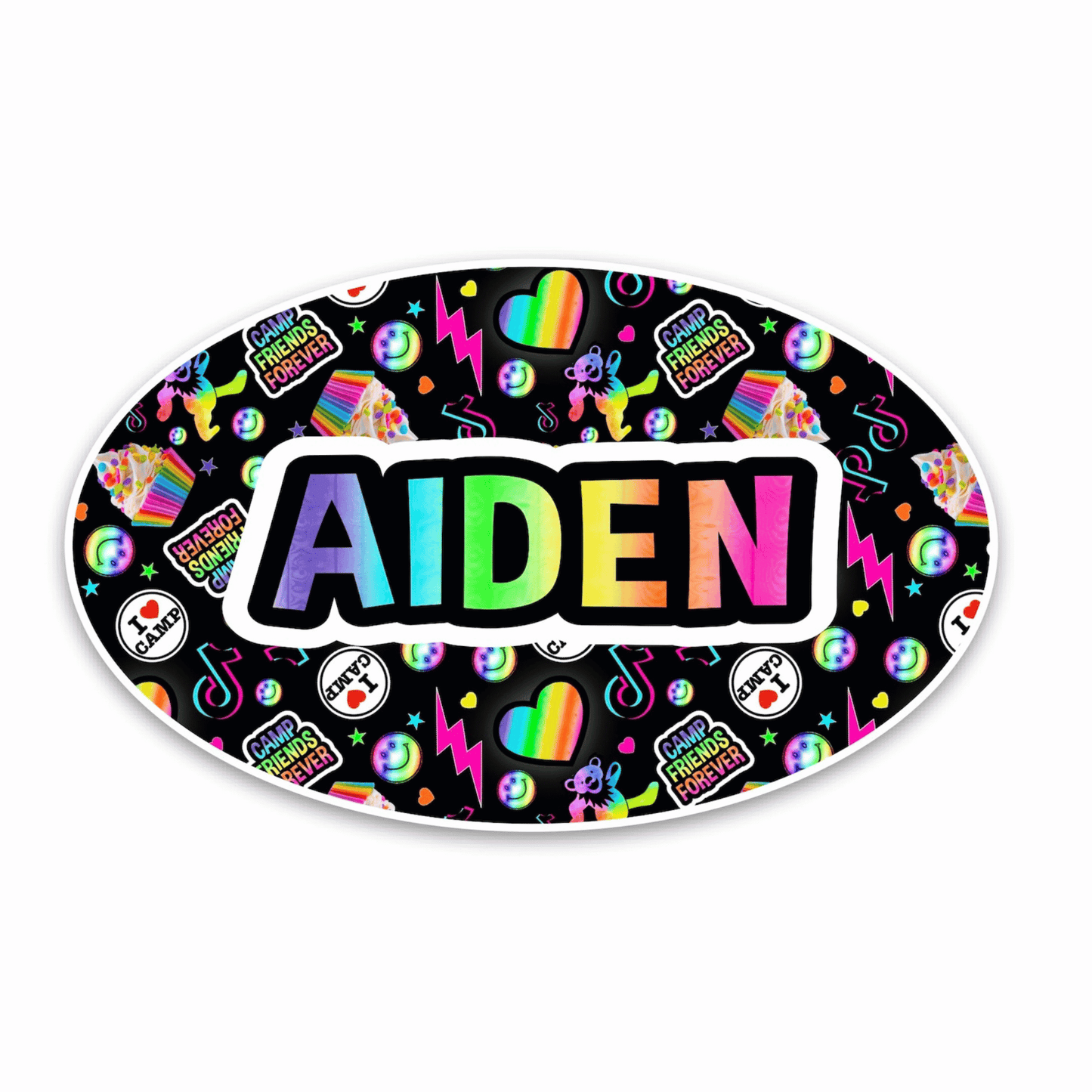 Personalized Cling It Oval