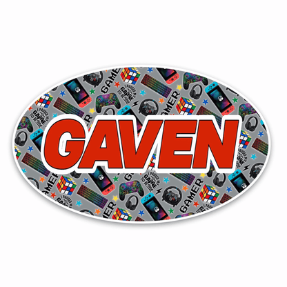 Personalized Cling It Oval