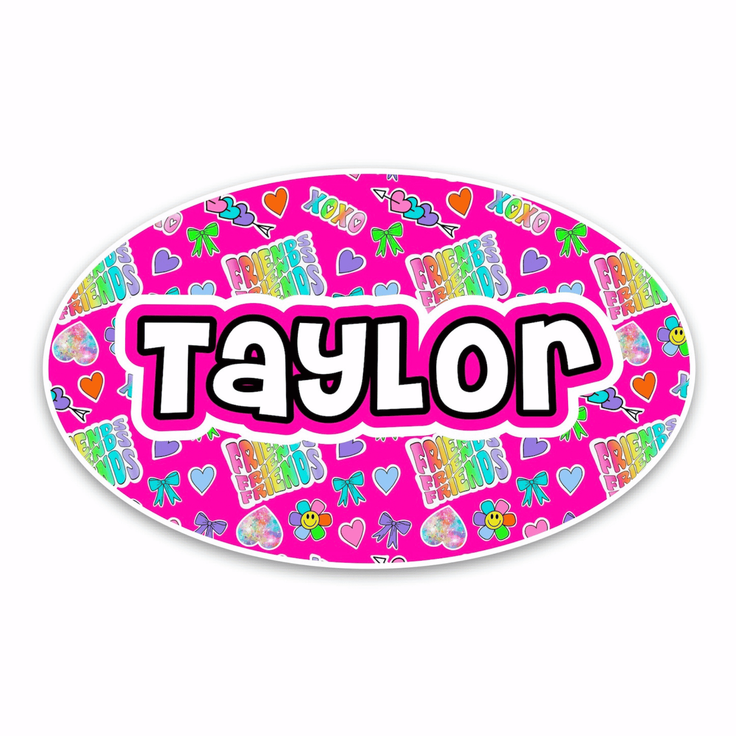Personalized Cling It Oval