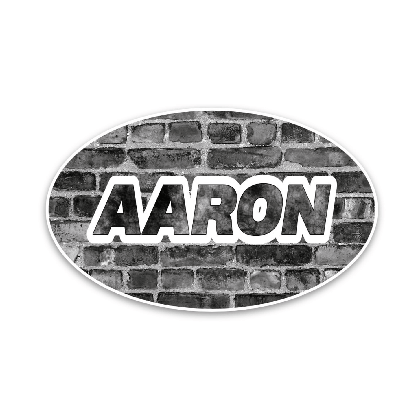 Personalized Cling It Oval