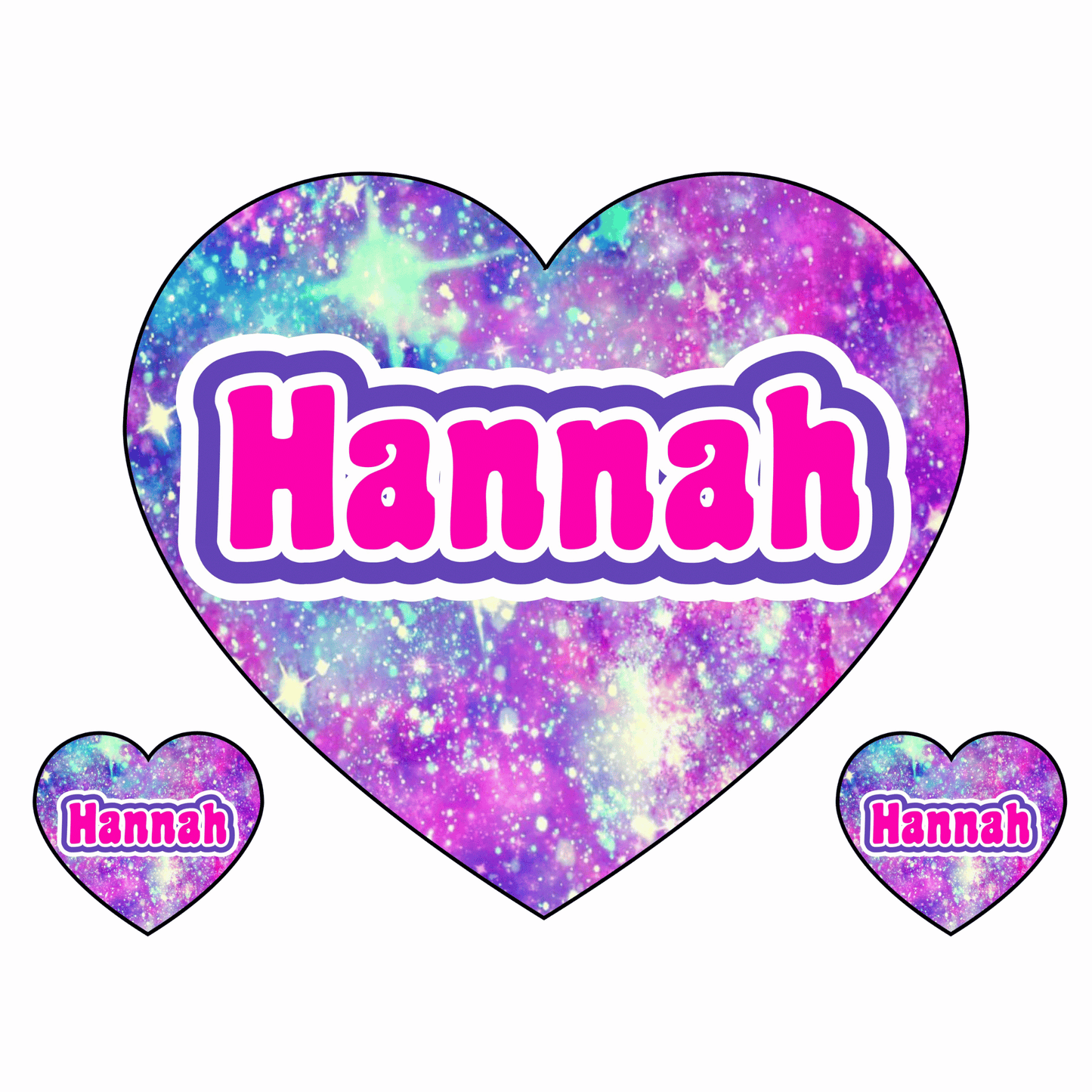 Cling It Shapes - Hearts