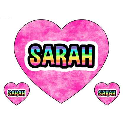 Cling It Shapes - Hearts