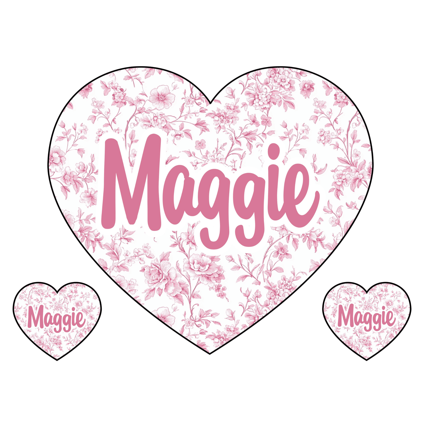 Cling It Shapes - Hearts