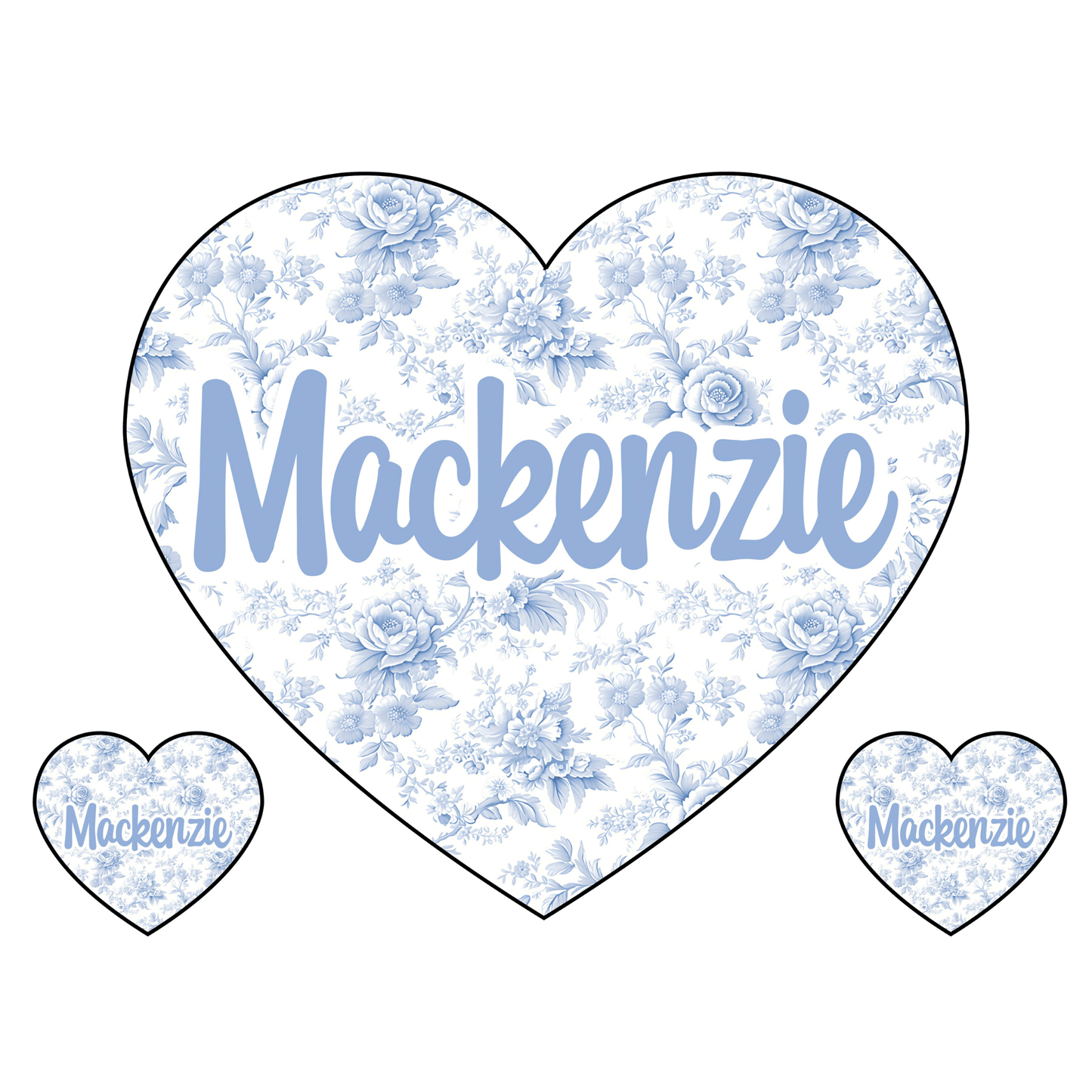 Cling It Shapes - Hearts