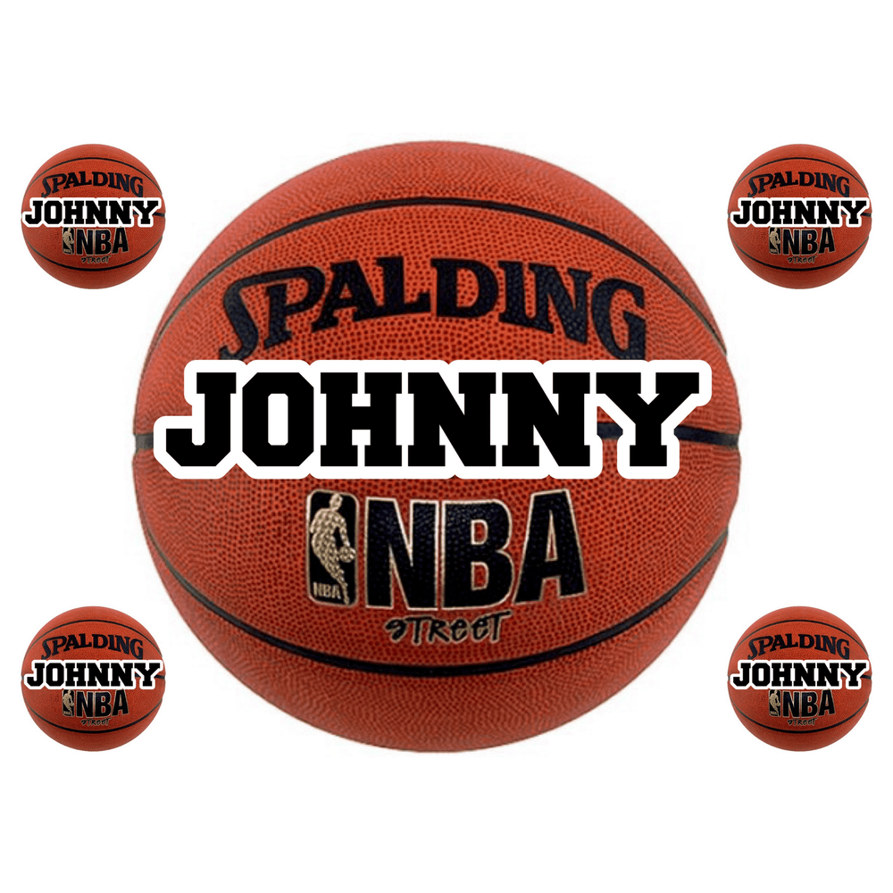 Cling It Shapes - Basketballs