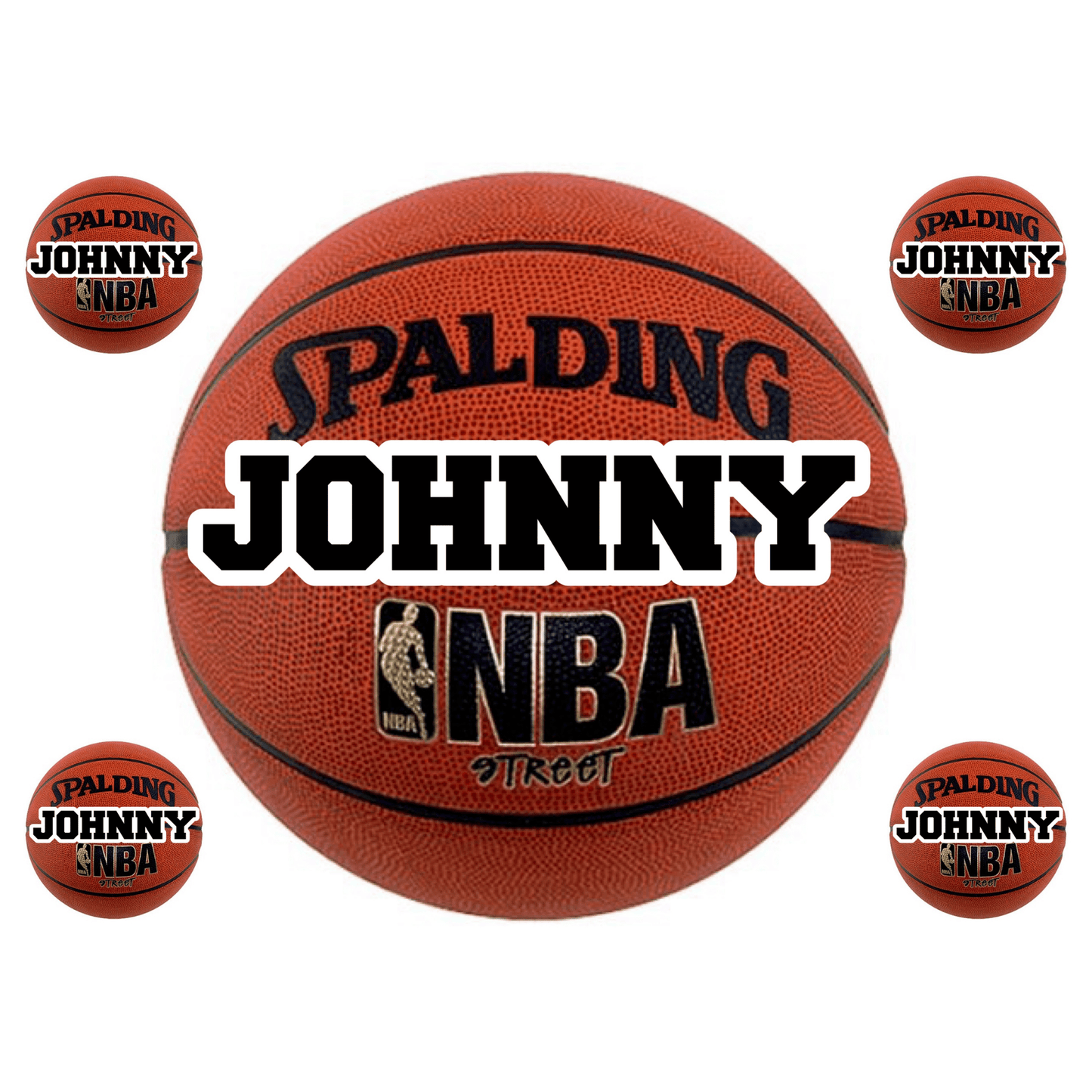 Cling It Shapes - Basketballs