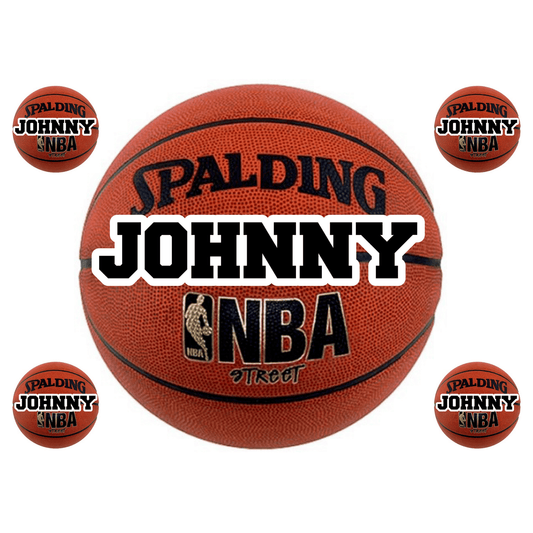 Cling It Shapes - Basketballs