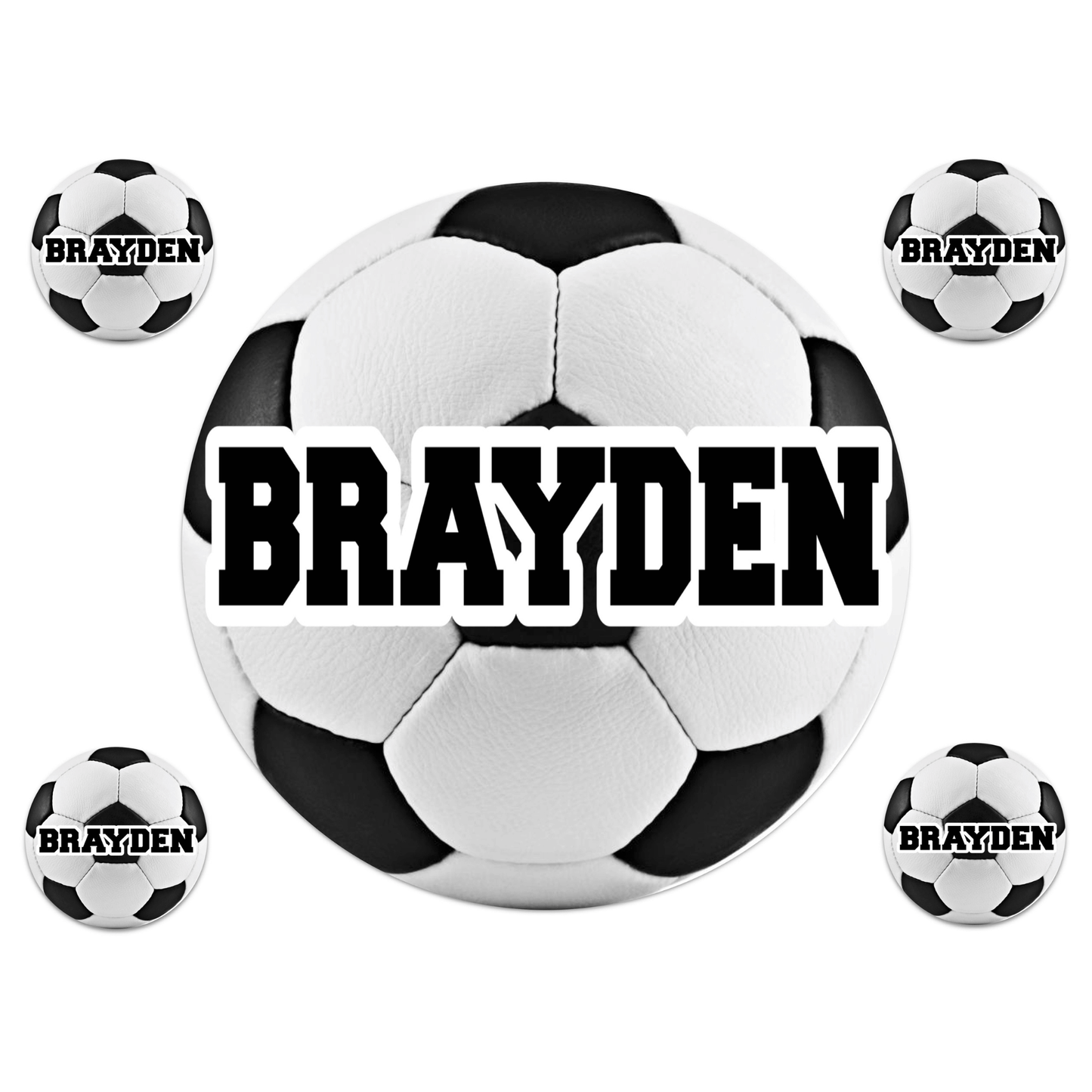 Cling It Shapes - Soccer Balls