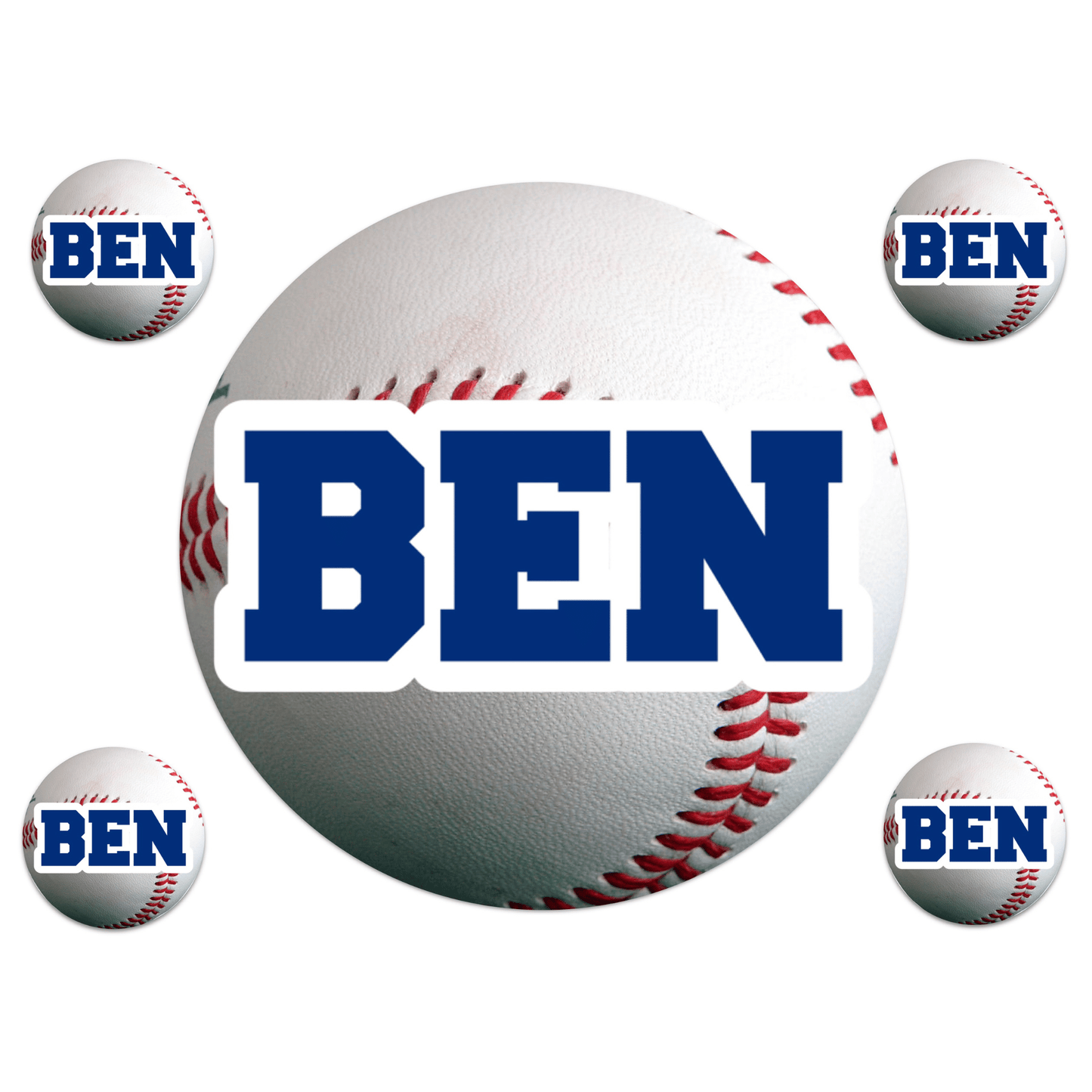 Cling It Shapes - Baseballs