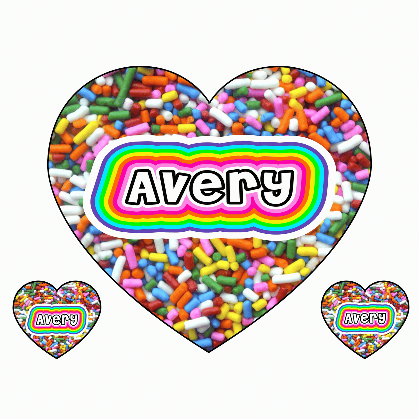 Cling It Shapes - Hearts