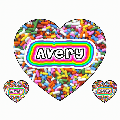 Cling It Shapes - Hearts