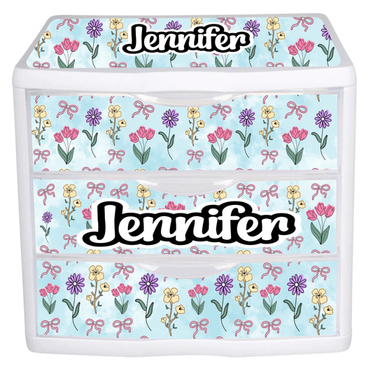 Personalized Three Drawers