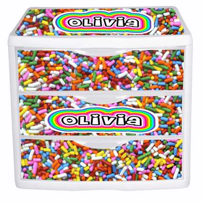 Personalized Three Drawers