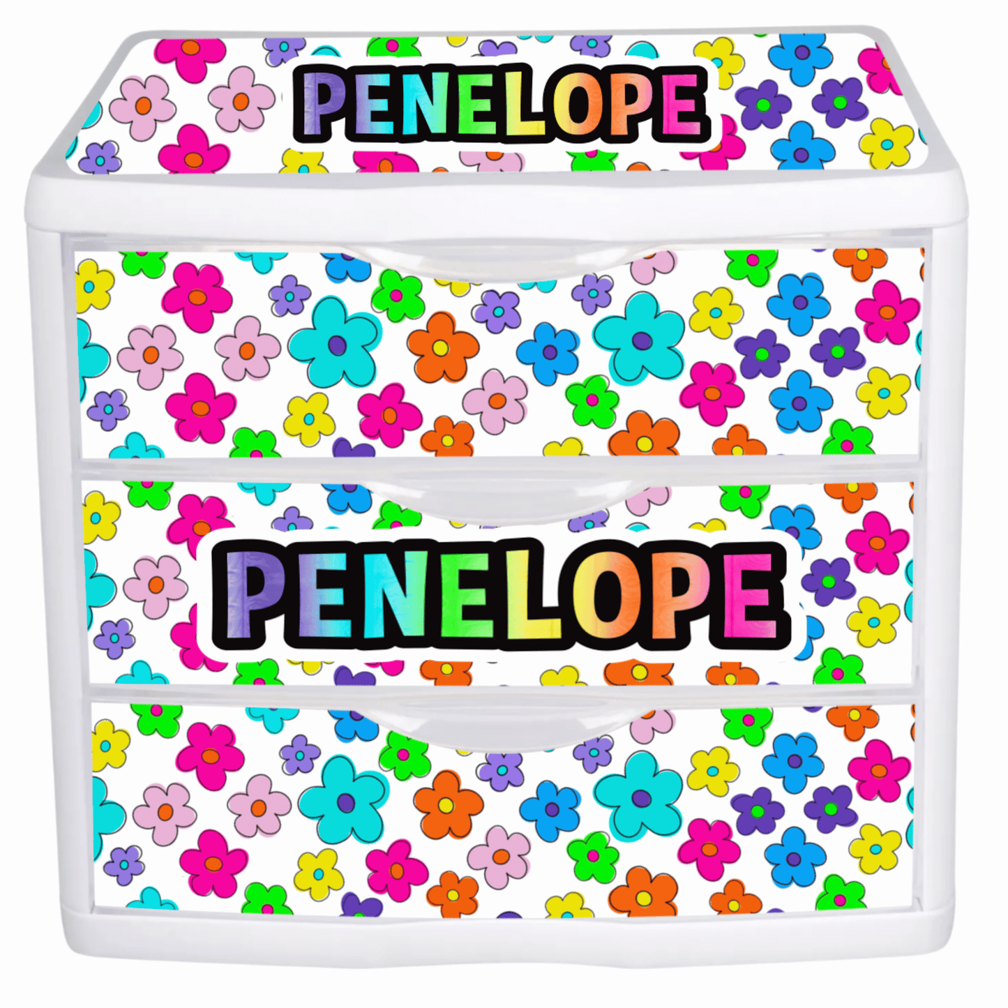 Personalized Three Drawers