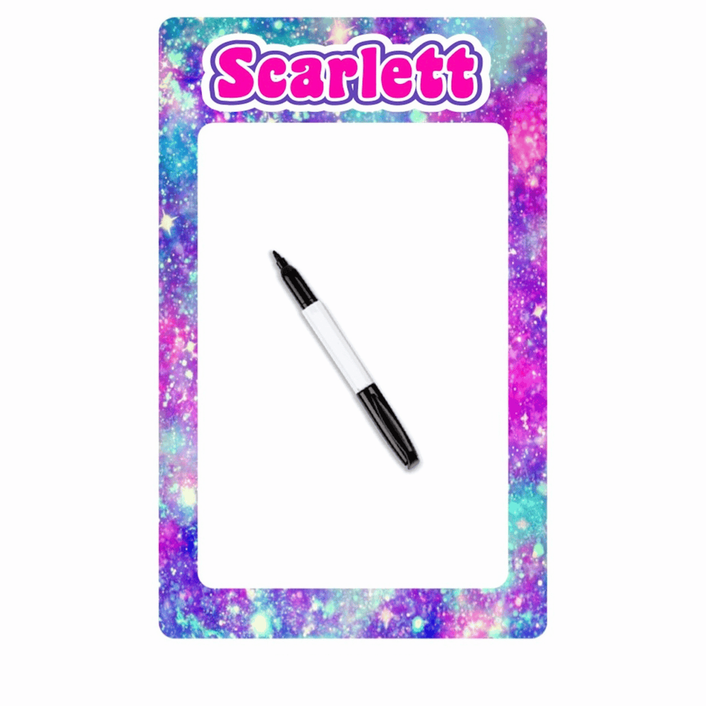 Namedrops Dry Erase 2026