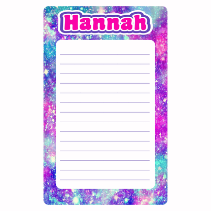 Personalized Lined Notepad (8.5" x 11")