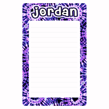 Personalized Lined Notepad (8.5" x 11")