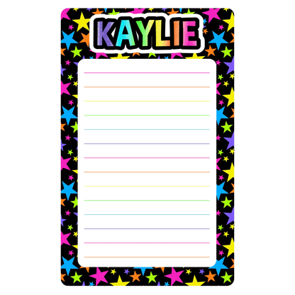 Personalized Lined Notepad (8.5" x 11")