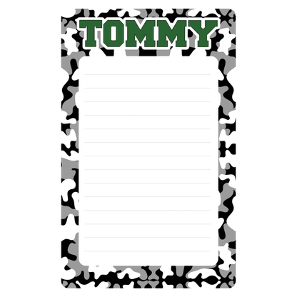 Personalized Lined Notepad (8.5" x 11")