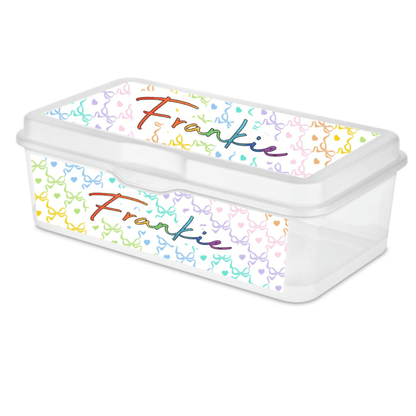 13" x 7" x 4" Personalized Storage Box