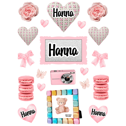 Cling It Sheet - CI 341 Fancy (9x12)