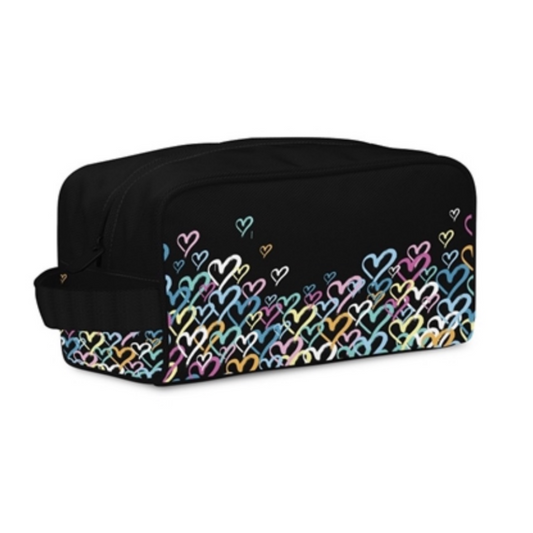 Heart Toiletry Travel Bag Ready to Ship