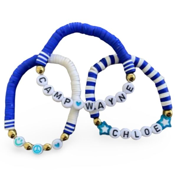 Half & Half Camp Color Bracelet Stack – (Set of 3)