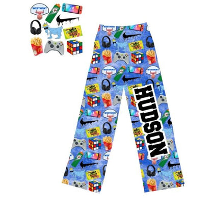 Top 10 Minky “Graffiti” P’jamas (Repeating Pattern)